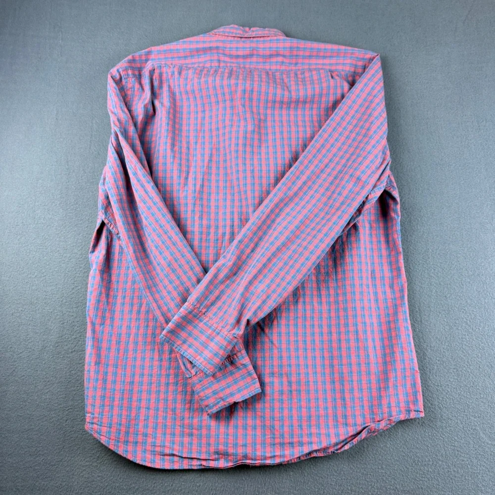 J Crew Shirt Men's L Classic Fit Oxford OXBD Plaid Wash Gingham Check Lot of 4